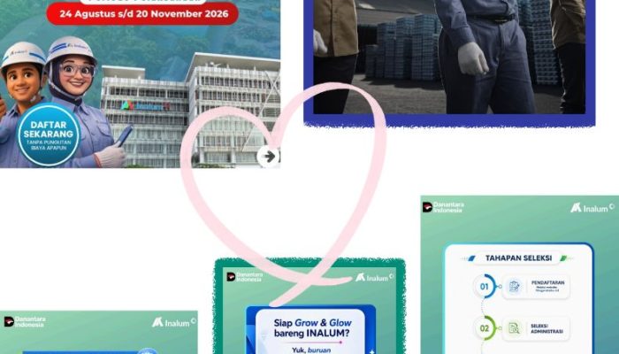 INALUM Buka Program Magang 2026, Ajak Talenta Muda Belajar Langsung di Industri Strategis Nasional