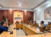 Rakor Bersama Mendagri, Bupati Taput Dukung Pengendalian Inflasi dan Program Strategis Nasional