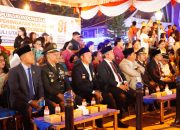 Lautan Cahaya dan Pesta Kembang Api Warnai Semarak Malam Taptu HUT Ke – 81 RI di Tarutung