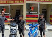 Beraksi di 2 TKP di Balige, Pelaku Curanmor dan Pendah Akhirnya Ditangkap Jstanras Polres Toba
