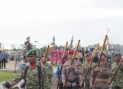 Pawai Obor Menyala di Kabupaten Toba, Kapolres Toba : Kobarkan Semangat Kemerdekaan dan Api Perjuangan Tak Boleh Padam