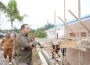 Bupati JTP Hutabarat Tinjau Huntap Dolok Nauli, Tuntaskan Masyalah Sertifikat Hingga Insfrastruktur