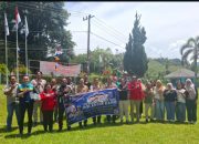 Satlantas Polres Toba Beri Edukasi dan Sosialisasi Tertib Berlalulintas Kepada Karyawan Perum Jasa Tirta 1 Kabupaten Toba