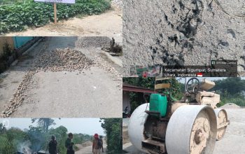 Proyek Pengaspalan Jalan di Desa Narumonda 5, Kecamatan Siantar Narumonda Dipertanyakan: Alat Minim, K3 Diabaikan, Hasil Kerja Diragukan