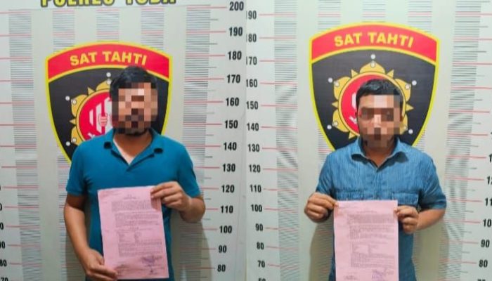 Polres Toba Amankan 2 Pelaku Penipuan dan Penggelapan, Begini Kronologinya
