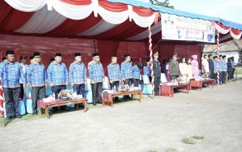Pemkab Samosir Peringati Haornas ke-43, Wabup Ariston Serahkan Penghargaan kepada Atlet dan Pelatih Berprestasi