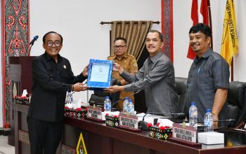 Wabup Ariston Sampaikan Nota Pengantar P-APBD 2026 dan Penyertaan Modal Pada Bank Sumut