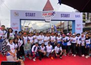 Gelorakan Gaya Hidup Sehat dan Ekonomi Daerah, Bupati Taput Tuntaskan Fun 7k HUT ke – 81