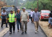 Rekonstruksi Jalan Salib Kasih – Simanampang Perkuat Akses Pertanian dan Pariwisata Taput