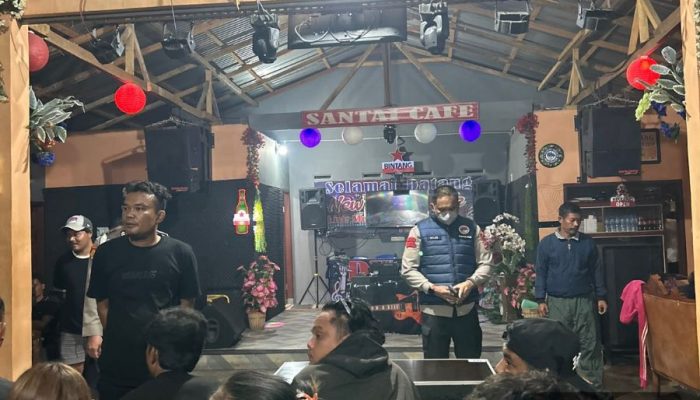 Kapolres Toba Pimpin Operasi Sarang Narkoba di Cafe Santai Balige, 14 Pria dan 6 Perempuan Positif Narkoba